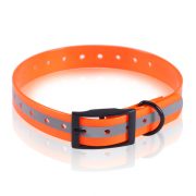 Orange Wholesale Custom,Reflective TPU Dog Collar Supplier