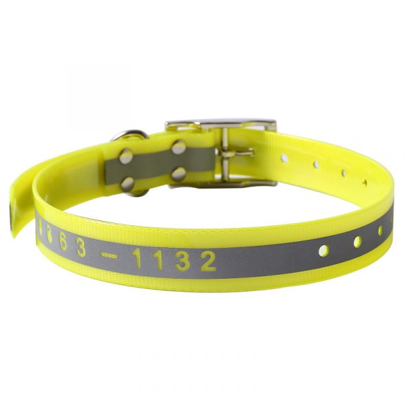 Reflective TPU Dog Hunting Collar with Custom Logo