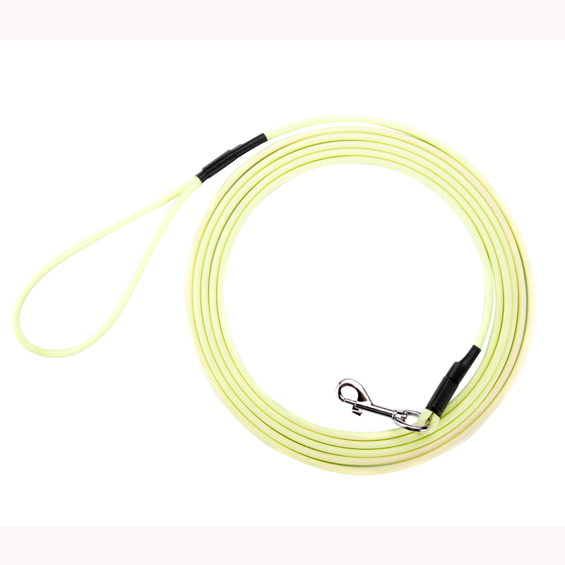 Custom Print Logo Matt TPU Tracking Dog Leash