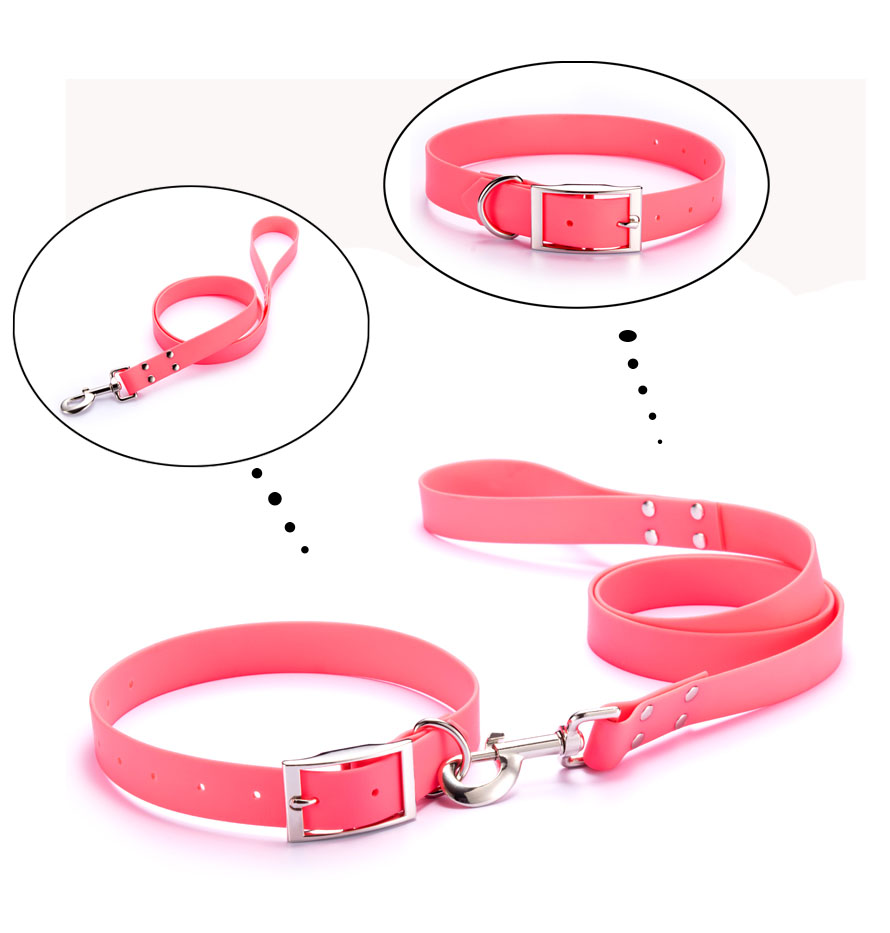 PVC Collar and Lead,Hunting Dog Collar and lead