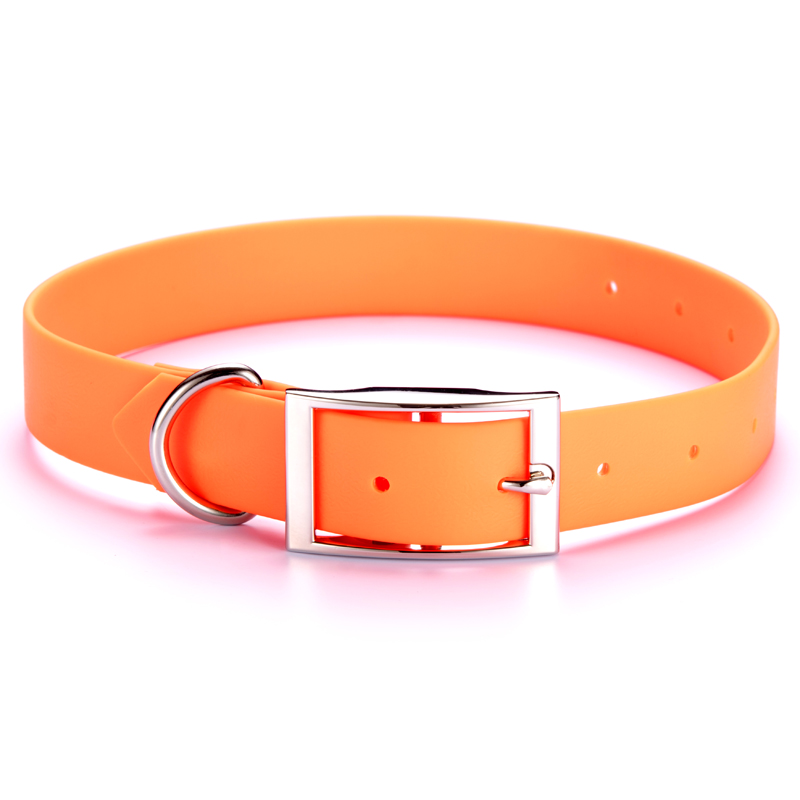 Feellike Leather PVC Coated Dog Collar