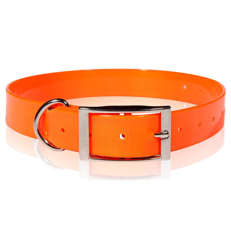 Fluo Blue High Visible,Reflective TPU Dog Collar