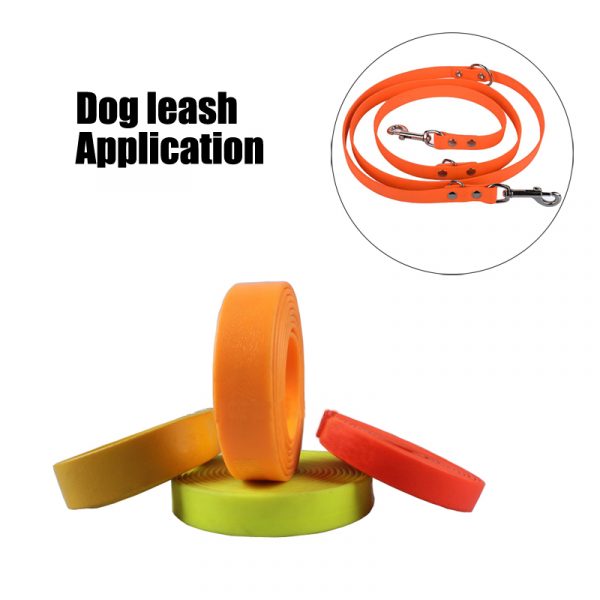 PVC coated webbing for dog leash