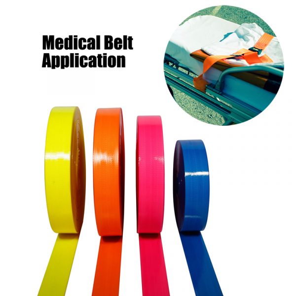 Eco-friendly TPU coated nylon webbing for medical products