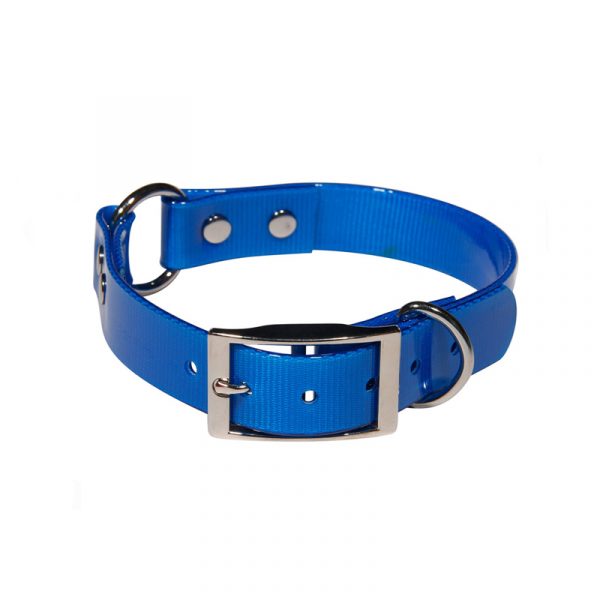 tpu dog collar with center ring